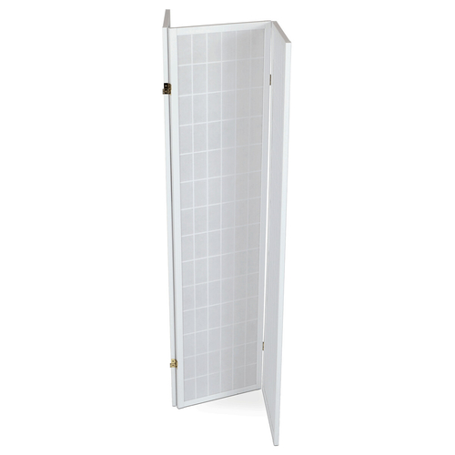 Paraván, masiv, bílá, EF-E803 WT