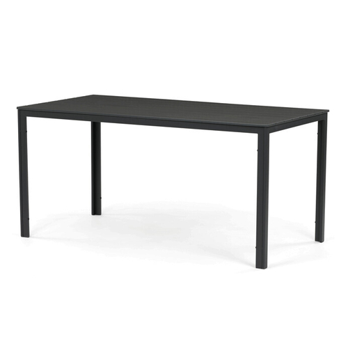Zahradní sestava 156x78x74cm, polywood, šedá, AZS-B1656 GREY