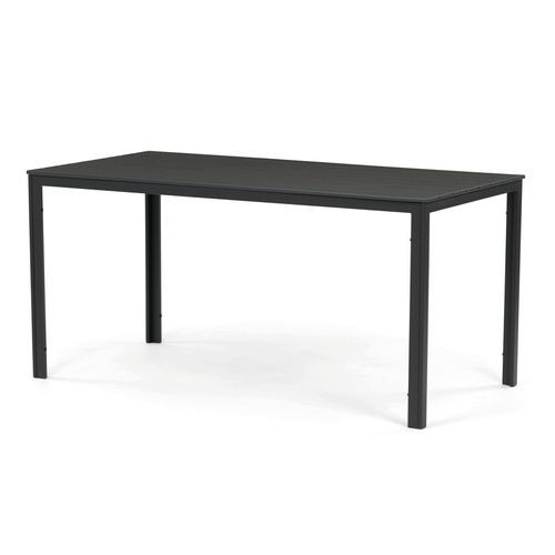 Zahradní sestava 156x78x74cm, polywood, šedá, AZS-B1656 GREY