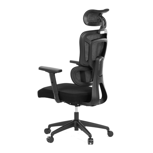 Kancelářská židle, synchronní mechanismus, černá síťovina, KA-Y358 BK