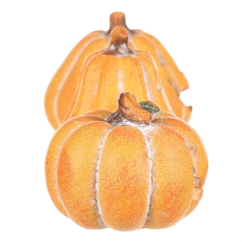 Dýně s obličejem - mix 3 druhů, LED osvětl., žluté, cena za 1 ks