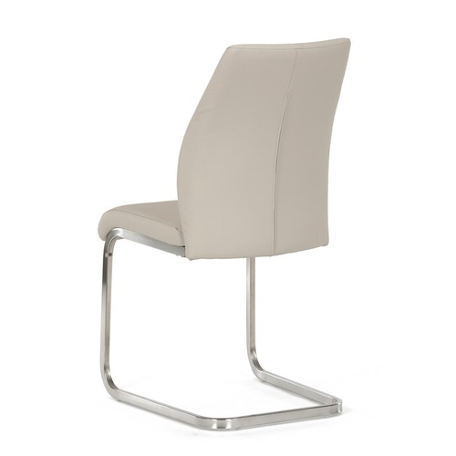 Jídelní židle, krémová, ekokůže, DCL-D1277 CRM