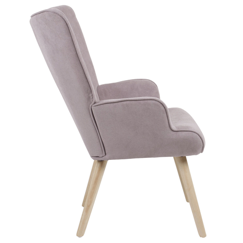 Relaxační křeslo, růžová, látka, AK-301 PINK2
