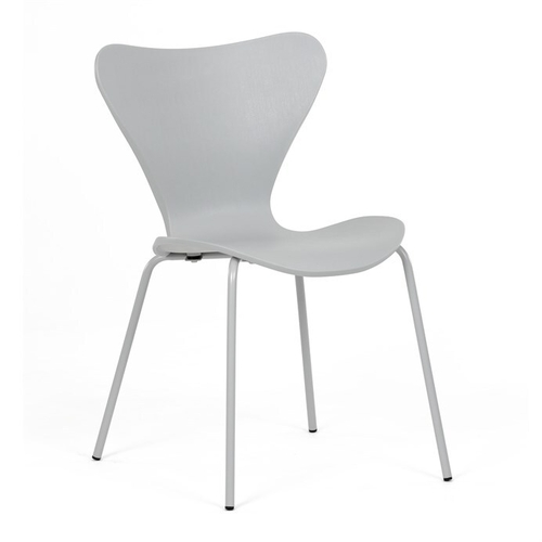 Jídelní židle, šedá, plast, CT-X7034 GREY