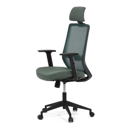 Kancelářská židle, synchronní mechanismus, zelená síťovina, KA-V3329 GRN