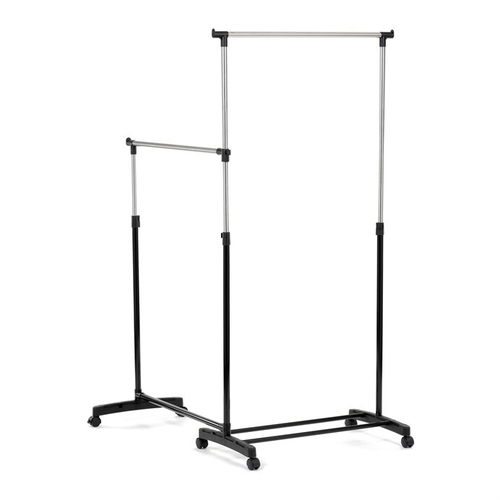 Stojan na šaty, plast, černá, GD-174 BK