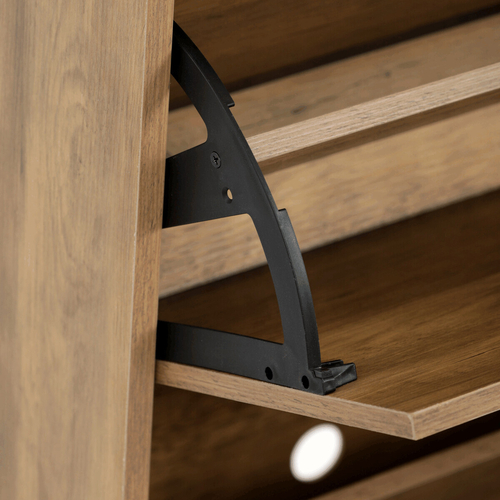 Botník, mdf, hnědá, ABO-G1014 ELM