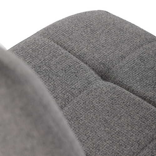 Jídelní set s 4 židlemi, 130x70x76cm, keramika, mramor, ASE-1001 GREY2