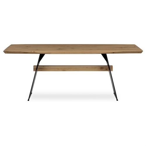 Jídelní stůl 200x100cm, masiv, dub, DS-M200 DUB