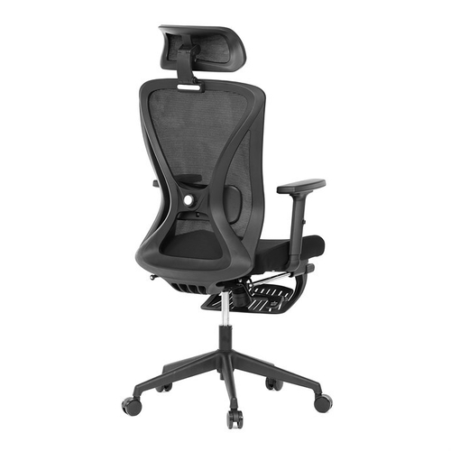 Kancelářská židle, synchronní mechanismus, černá síťovina, KA-S257 BK