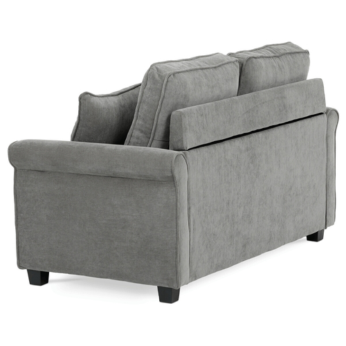 Dvoumístná pohovka, šedá, manšestrová látka, ASB-4170 GREY2