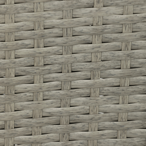 Zahradní sestava 100x60x69cm, polyratan, šedá, AZS-A1442 GREY