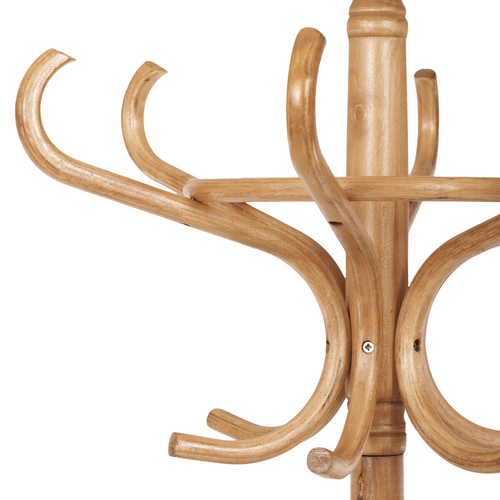 Věšák, masiv, hnědá, F-2059 OAK