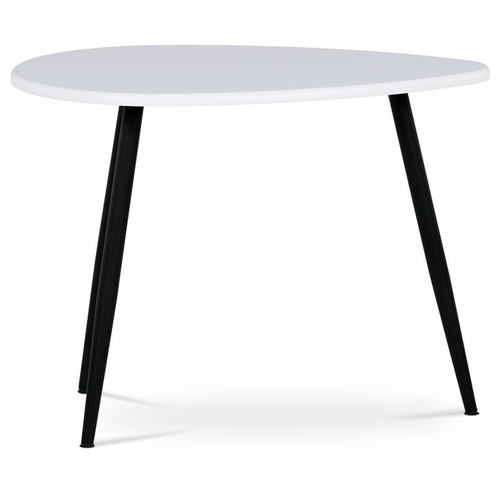 Odkládací stolek 60x40x45cm, mdf, bílá, AF-3011 WT