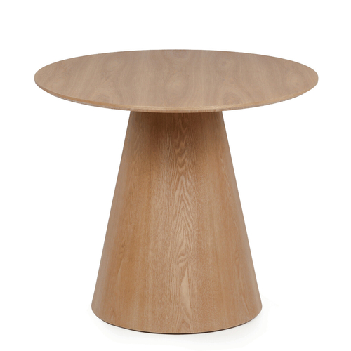Oválný jídelní stůl 160x90cm, dýha, dub HT-L3523 OAK