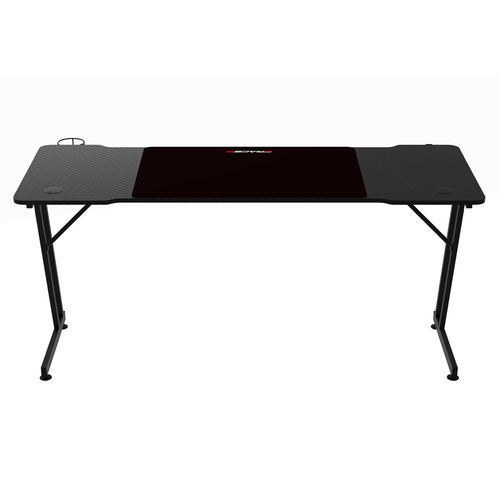 Herní stůl 160x60cm, melamin, carbon, LT-H1106 BK