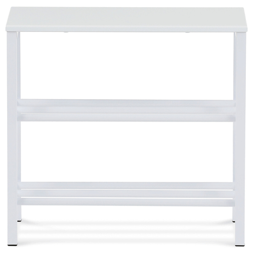 Botník, kov, bílá, 83168-42 WT