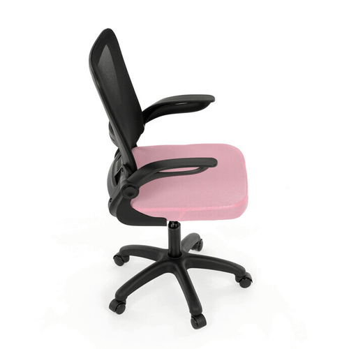 Dětská židle, houpací mechanismus, růžová síťovina, KA-K2006 PINK