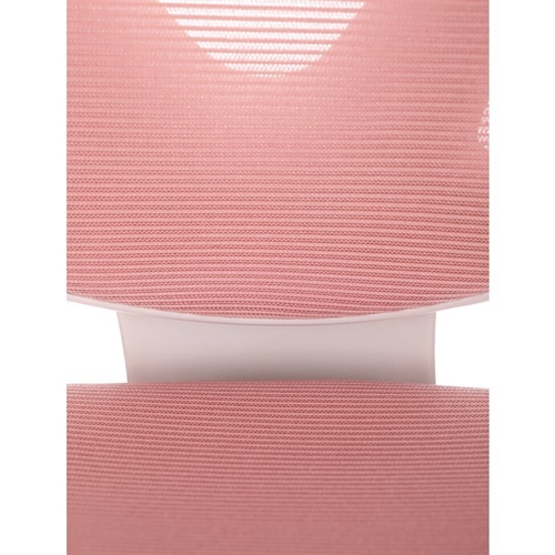 Dětská židle, výškově nastavitelná, růžová síťovina, KA-C806 PINK