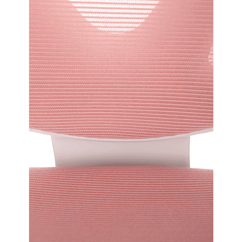 Dětská židle, výškově nastavitelná, růžová síťovina, KA-C806 PINK