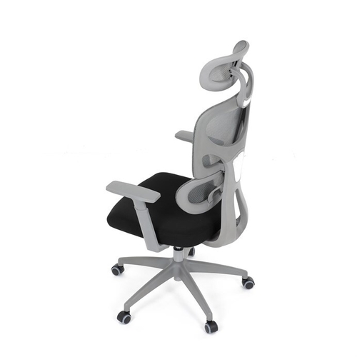 Kancelářská židle, houpací mechanismus, šedá, KA-K2081 GREY