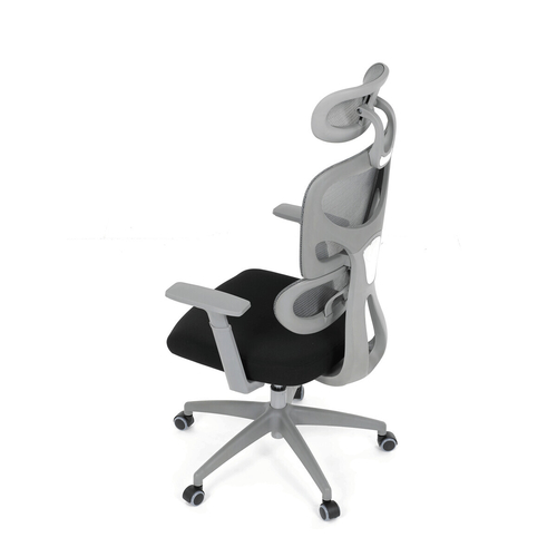 Kancelářská židle, houpací mechanismus, šedá, KA-K2081 GREY