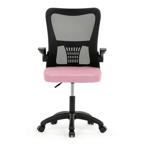 Dětská židle, houpací mechanismus, růžová síťovina, KA-K2006 PINK