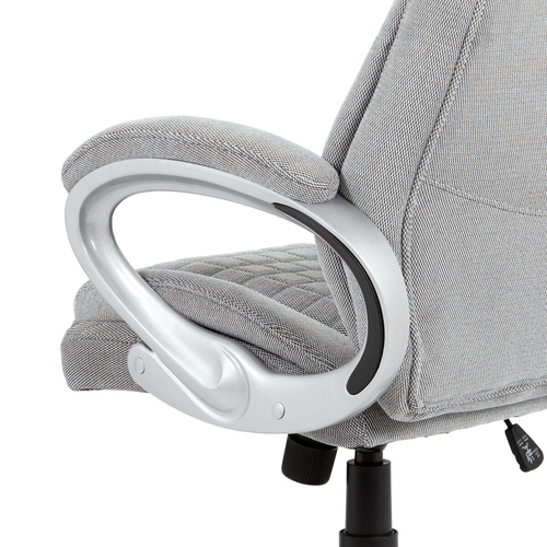 Kancelářské křeslo, houpací mechanismus, šedá, KA-G196 SIL2