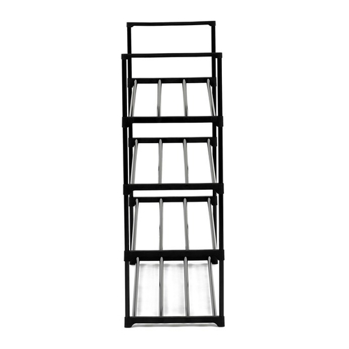 Botník, kov, černá, GD-406 BK