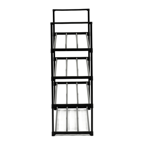 Botník, kov, černá, GD-406 BK