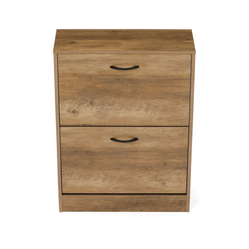 Botník, mdf, hnědá, ABO-G1014 ELM