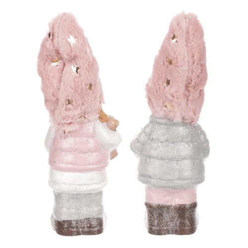 Děti s čepicí - keramické figurky, mix 2, cena za 1 ks