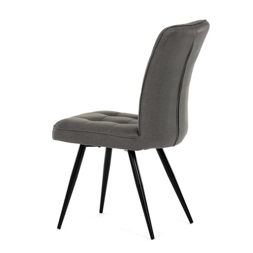Jídelní židle, šedá, látka vintage, DCL-D1250 GREY3