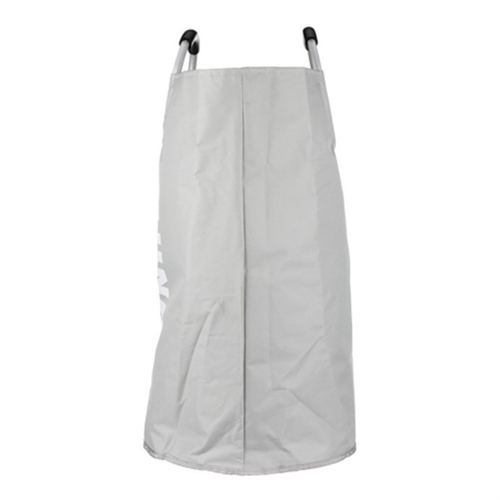 Koš na prádlo plátěný, barva šedivá.