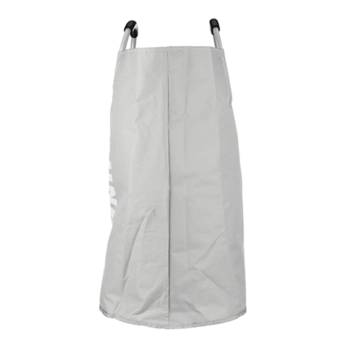 Koš na prádlo plátěný, barva šedivá.