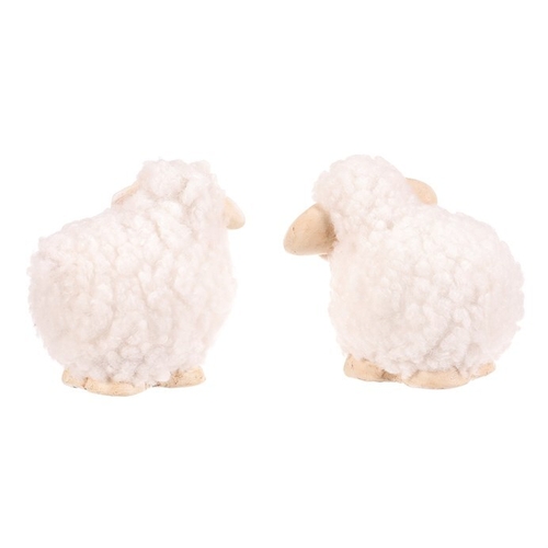 Ovečka - keramická figurka, bílá, mix 2 druhů, cena za 1 ks