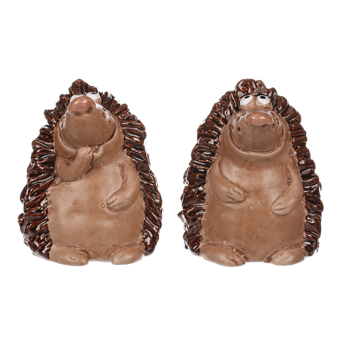 Ježek - keramická figurka, mix 2 druhů, cena za 1 ks