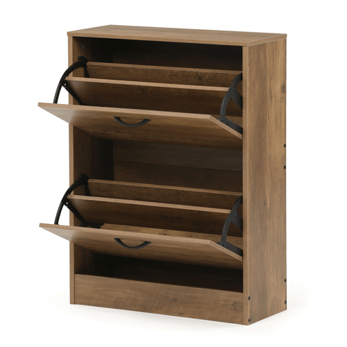 Botník, mdf, hnědá, ABO-G1014 ELM