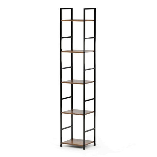 Regál, mdf, hnědá, GD-215 OLW