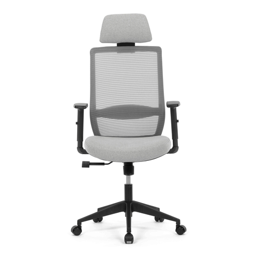 Kancelářská židle, synchronní mechanismus, šedá síťovina, KA-V3329 GREY