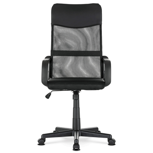 Kancelářská židle, houpací mechanismus, černá síťovina, KA-L601 BK