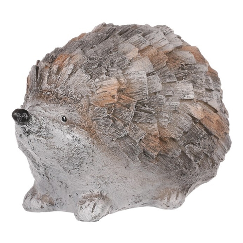 Ježek - polyresinová figurka, imitace kamene