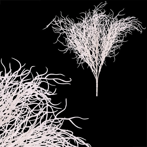 Drátovec - umělá větev, barva bílá