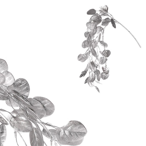 Eukalyptus - umělá převislá větev, barva stříbrná