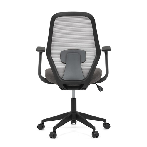 Kancelářská židle, houpací mechanismus, šedá síťovina, KA-V3149 GREY