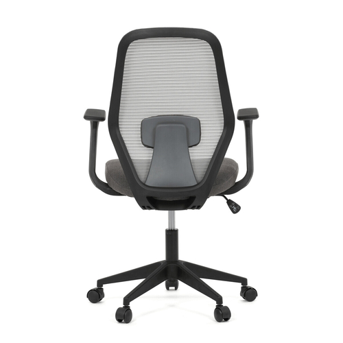 Kancelářská židle, houpací mechanismus, šedá síťovina, KA-V3149 GREY