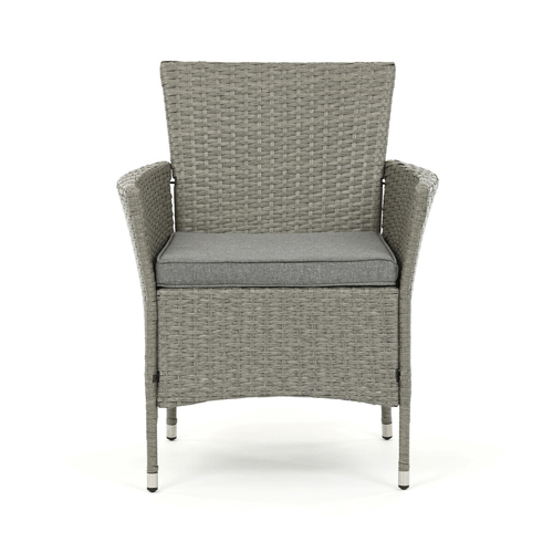 Zahradní sestava 100x60x69cm, polyratan, šedá, AZS-A1442 GREY