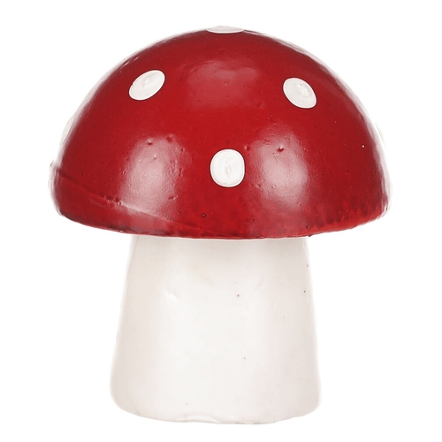 Houba plastová - střední, barva červená, cena za 1 ks