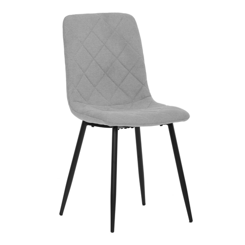 Jídelní židle, šedá, látka, CT-283 SIL2
