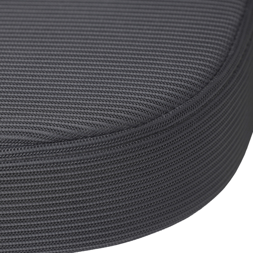 Dětská židle, výškově nastavitelná, šedá síťovina, KA-K1063 GREY